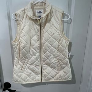 Cream Old Navy Vest